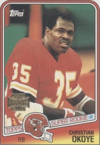 2001 Topps Archives Christian Okoye #15