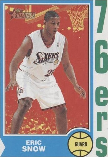 2001-02 Topps Heritage - Eric Snow #76
