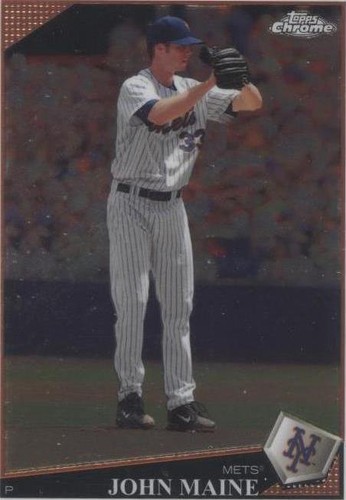 2009 Topps Chrome - John Maine #128
