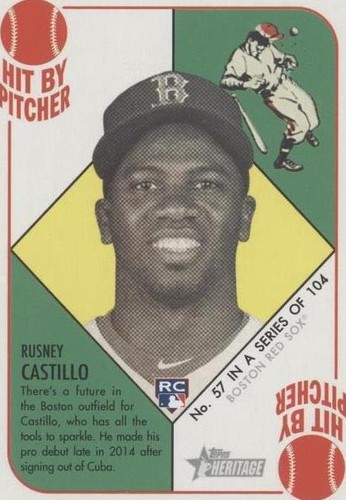 2015 Topps Heritage '51 - Rusney Castillo #57
