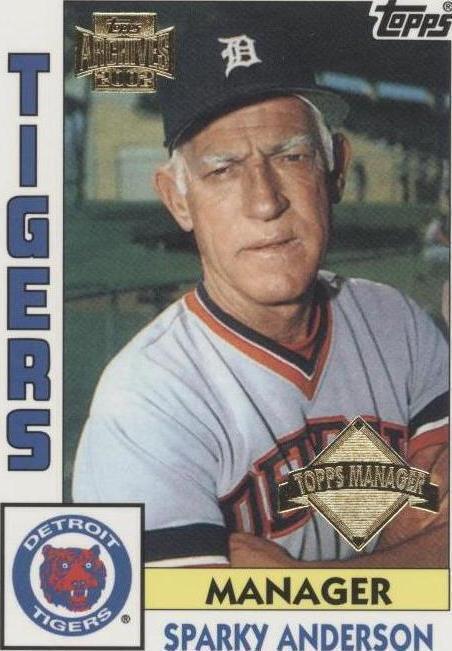 2002 Topps Archives - Sparky Anderson #176