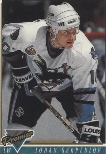 1993-94 Topps Premier - Johan Garpenlov #53