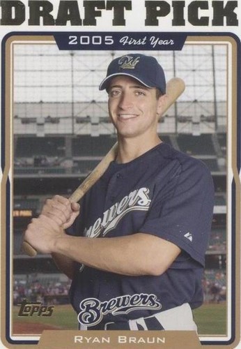 2005 Topps Updates & Highlights - Ryan Braun #UH313