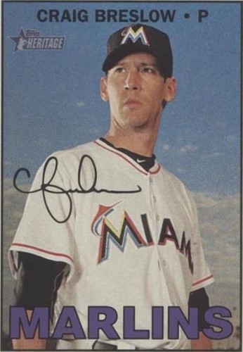 2016 Topps Heritage High Number - Craig Breslow #569