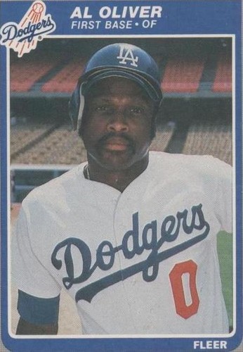 1985 Fleer Update - Al Oliver #U-84