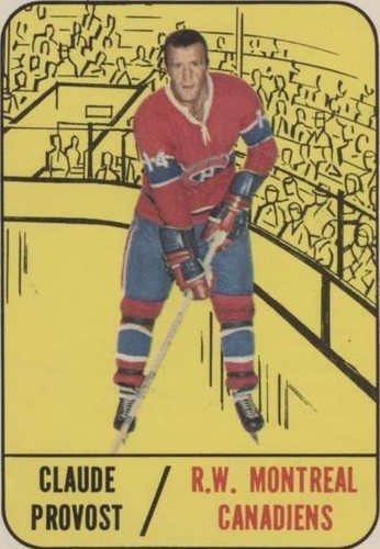 1967-68 Topps - Claude Provost #71