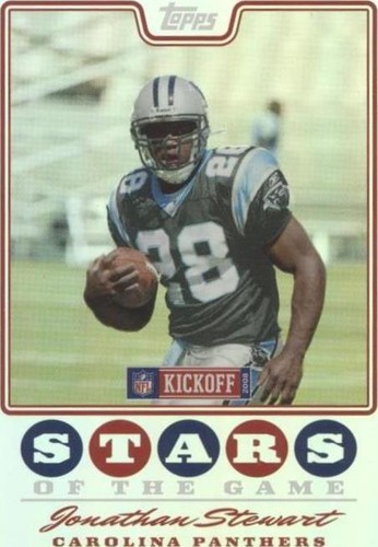2008 Topps Kickoff Jonathan Stewart #SG-JS