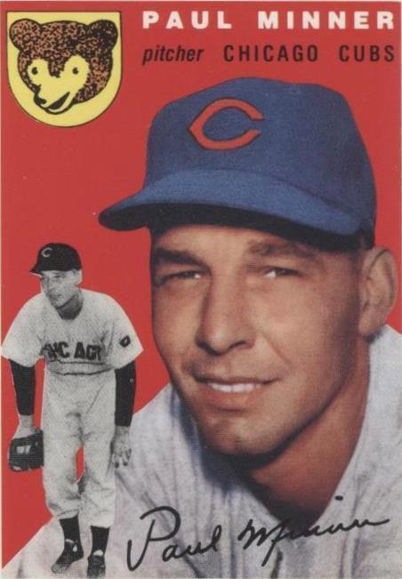 1994 Topps Archives The Ultimate 1954 Set - Paul Minner #28