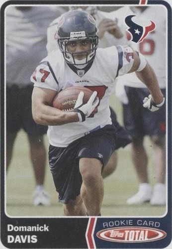 2003 Topps Total Domanick Davis #465