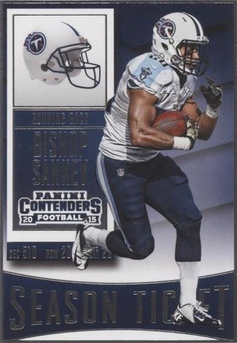 2015 Panini Contenders Bishop Sankey #37