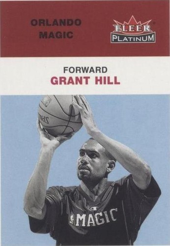 2001-02 Fleer Platinum - Grant Hill #72