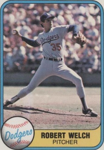 1981 Fleer - Bob Welch #120
