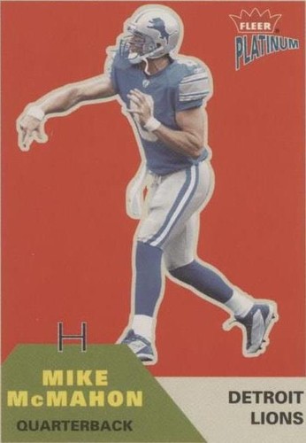 2002 Fleer Platinum Mike McMahon #118