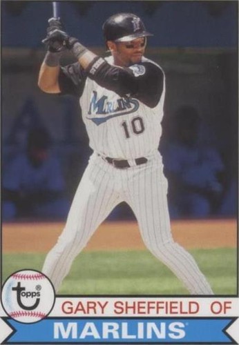 2016 Topps Archives - Gary Sheffield #158