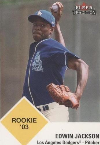 2003 Fleer Tradition Update - Edwin Jackson #U288
