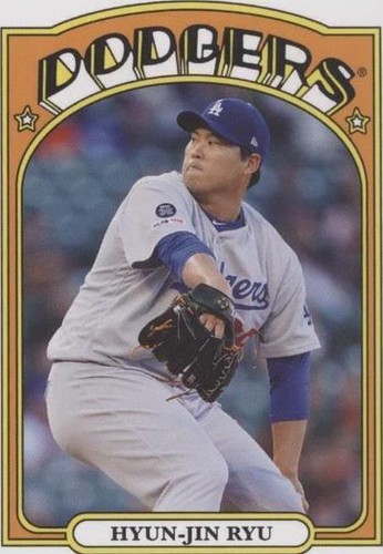 2019 Topps Throwback Thursday #TBT - Hyun-jin Ryu #136