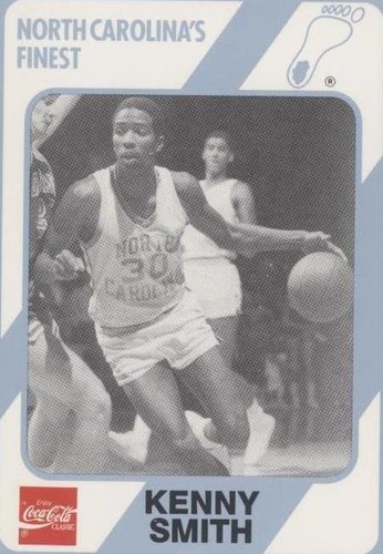1989-90 Collegiate Collection/Coca-Cola North Carolina's Finest - Kenny Smith #107