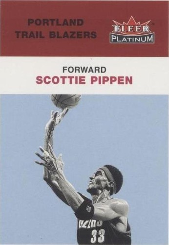 2001-02 Fleer Platinum - Scottie Pippen #84