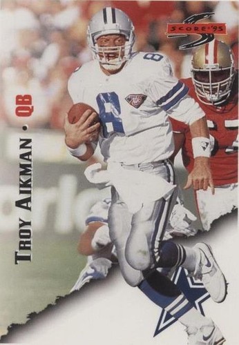 1995 Score Troy Aikman #15