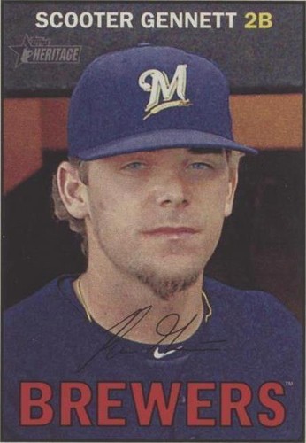 2016 Topps Heritage - Scooter Gennett #141