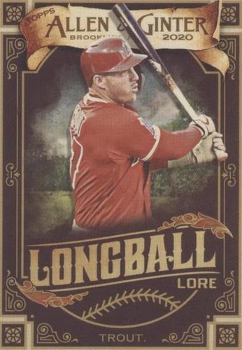 2020 Topps Allen & Ginter's - Mike Trout #LL-44