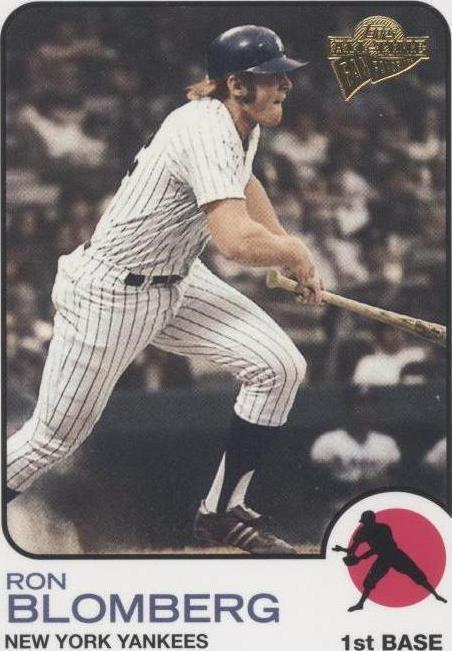 2005 Topps All-Time Fan Favorites - Ron Blomberg #104