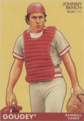 2009 Upper Deck Goudey - Johnny Bench #214