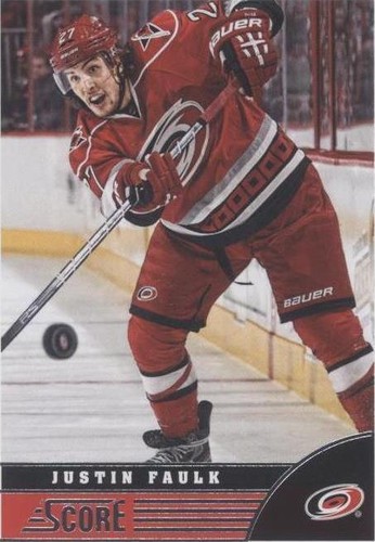 2013-14 Score - Justin Faulk #81