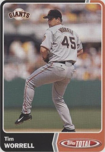 2003 Topps Total - Tim Worrell #721
