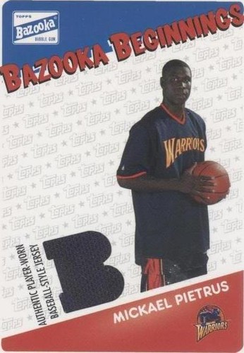 2003-04 Bazooka - Mickael Pietrus #BBE-MP