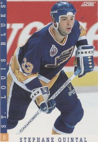 1993-94 Score - Stephane Quintal #412