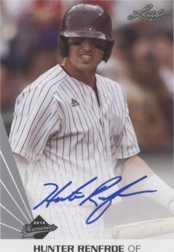 2013 Leaf Memories - Hunter Renfroe #A-HR1