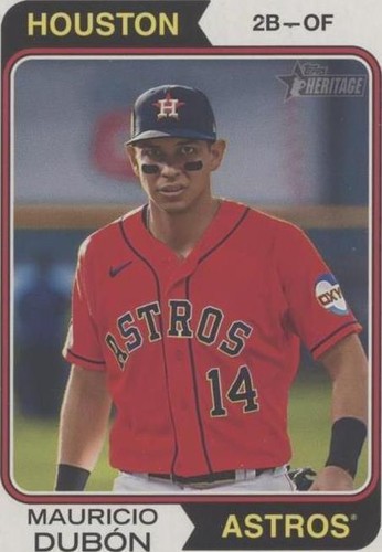 2023 Topps Heritage High Number - Mauricio Dubon #653