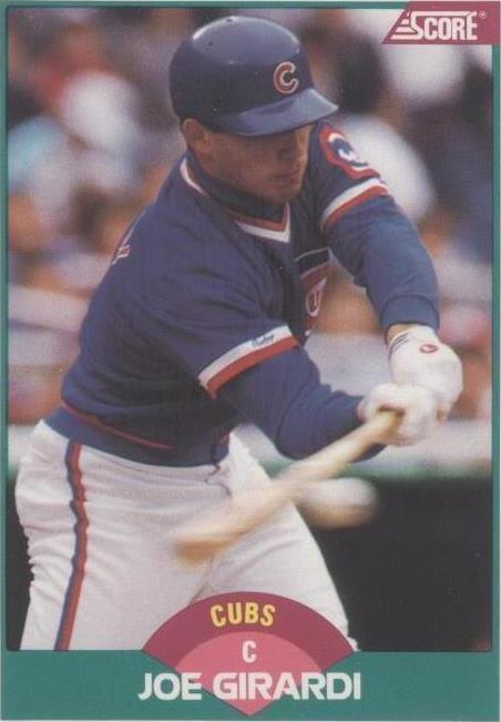 1989 Score Rookie & Traded - Joe Girardi #84T