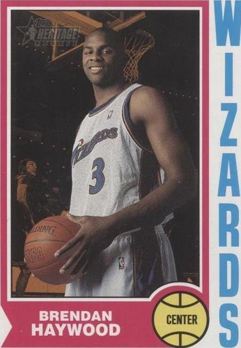 2001-02 Topps Heritage - Brendan Haywood #232