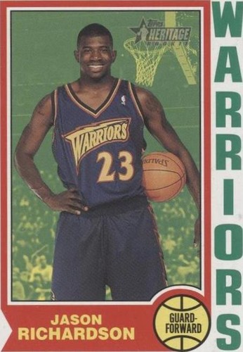 2001-02 Topps Heritage - Jason Richardson #59