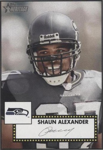 2006 Topps Heritage Shaun Alexander #100
