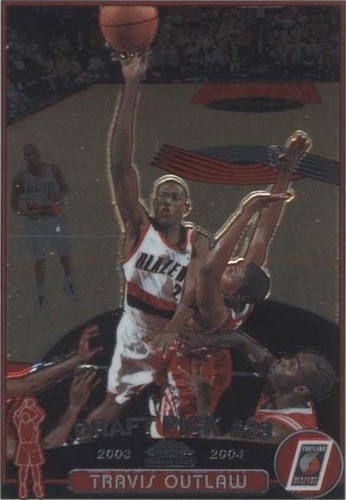 2003-04 Topps Chrome - Travis Outlaw #133