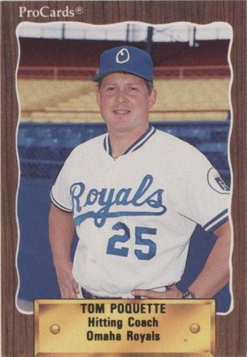 1990 ProCards Minor League - Tom Poquette #81