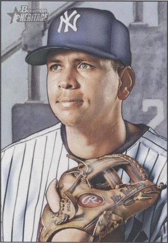 2007 Bowman Heritage - Alex Rodriguez #190