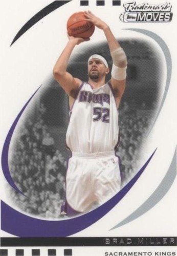 2006-07 Topps Trademark Moves - Brad Miller #78