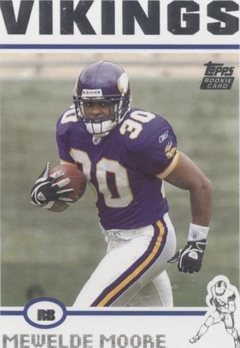 2004 Topps Mewelde Moore #334