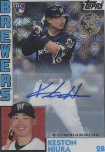 2019 Topps Update Silver Pack - Keston Hiura #T84U-22