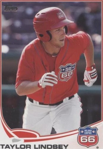 2013 Topps Pro Debut - Taylor Lindsey #49