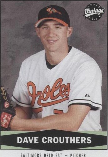 2004 Upper Deck Vintage - Dave Crouthers #467