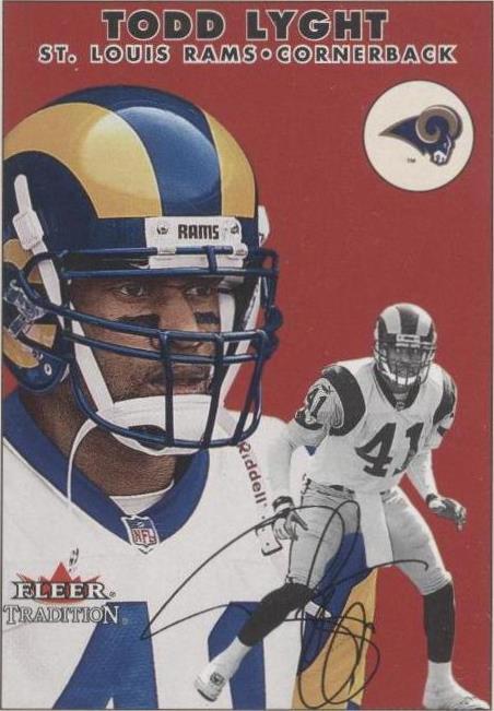 2000 Fleer Tradition Todd Lyght #276