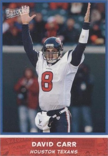 2004 Bazooka David Carr #156