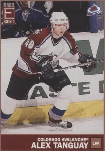 2003-04 Pacific Exhibit - Alex Tanguay #40