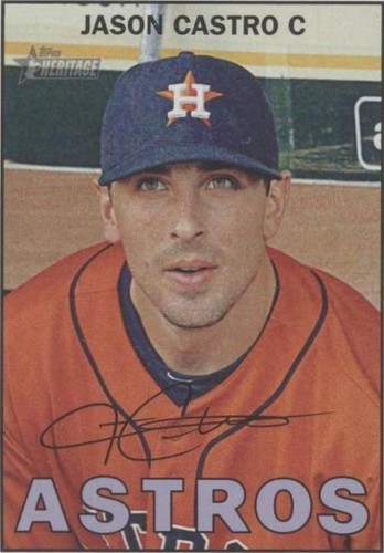 2016 Topps Heritage - Jason Castro #378