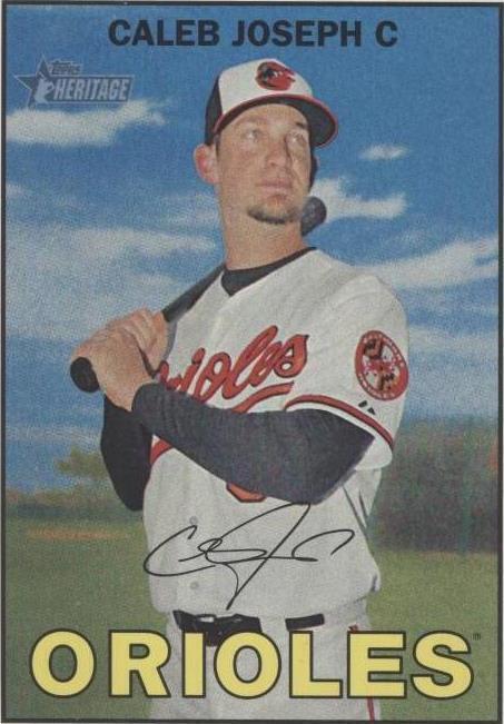 2016 Topps Heritage - Caleb Joseph #71